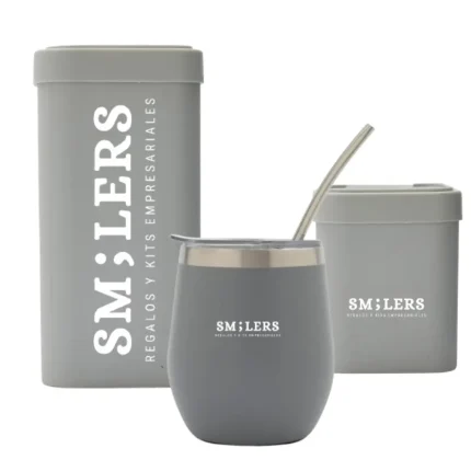 set yerbera azucarera y mate